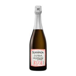 Louis Roederer Philippe Starck Brut Nature Champagne Rosé — Rosado 75 cl Espumoso Rosado
