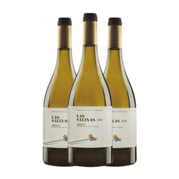 Luberri Las Salinas Hondarribi Zuri Rioja Fermentado en Barrica 75 cl Vino Blanco (Caja de 3 unidades)