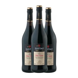 Lustau Don Nuño Familiar Palomino Fino Dry — Seco Jerez-Xérès-Sherry Solera, Oloroso Media Botella 37 cl Vino Generoso Fortificado (Caja de 3 unidades)