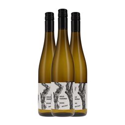 M. Schädler Steffen Mugler Chardonnay Trocken — Seco Pfälz Unfiltered — Sin Filtrar Reserva 75 cl Vino Blanco (Caja de 3 unidades)