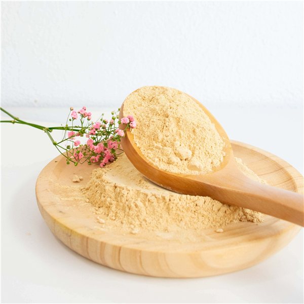 Gelbe Maca Pulver Bio-trasera