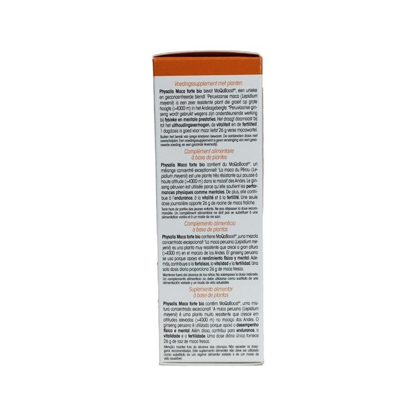 Maca Forte Vegan Bio 30 Tabletten Physalis-lateral