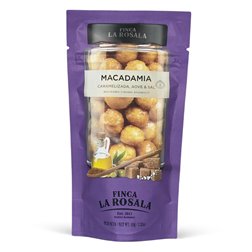 Caramelized Macadamia Nuts with Extra Virgin Olive Oil and Salt from Finca La Rosala 80g