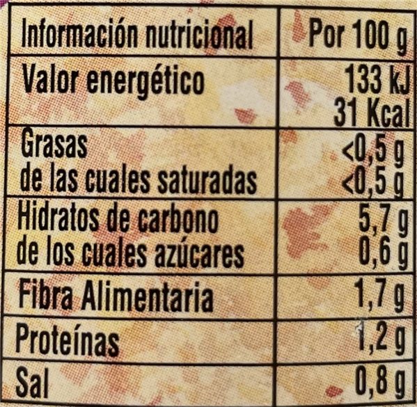 Macedonia de verduras conserva-detalle