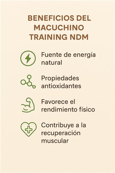 Macuchino Training ECO Geschmack Kakao 100g - Natürliche Mischung mit Maca, Hafer und biologischem Kakao.-lateral