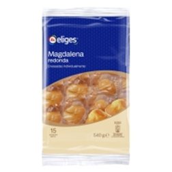 Magdalenas Redondas IFA Eliges 15 u 540 g