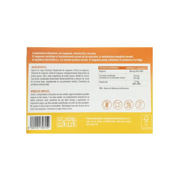 Magnesium by Curarti 60 tablets Plameca-detalle