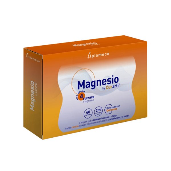 Magnesium von Curarti 60 Tabletten Plameca-lateral