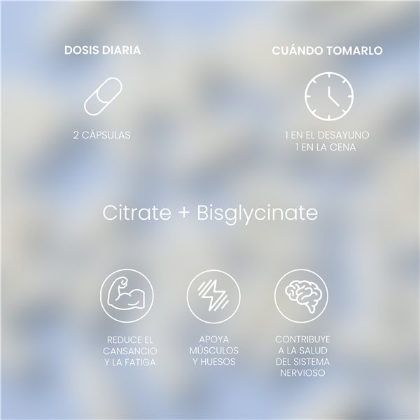 Complexe de Magnésium - 60 Capsules-izquierda