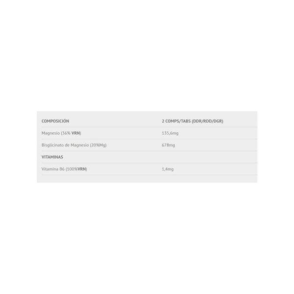Magnesium Bisglicinate 90 Tab-detalle