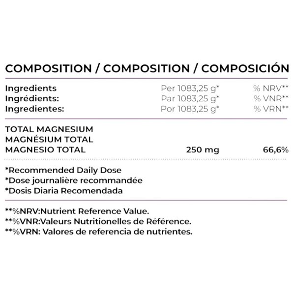 Poudre de magnésium 300 g-detalle