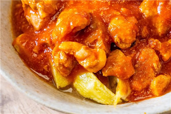 Mageres Schweinefleisch mit Tomate 1kg-trasera