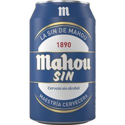 Mahou Sin Alcohol lata 33cl unidad (envío solamente comunidad de Madrid)