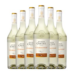 Maison Castel Chardonnay 75 cl Vino Blanco (Caja de 6 unidades)