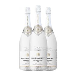 Maison du Vigneron Brut Dargent Ice Semiseco Botella Magnum 1,5 L Vino Blanco (Caja de 3 unidades)