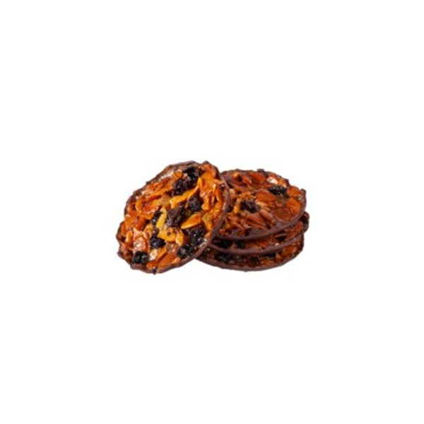MAISON FLORENTINS DE CHOC NEGRO NARANJA 100 GR-detalle