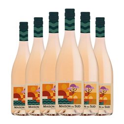 Maison Jeanjean Maison du Sud Grenache Cinsault Rosé — Rosado 75 cl Vino Rosado (Caja de 6 unidades)