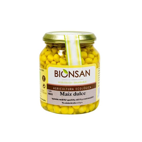 Maiz Dulce Bio 320g Bionsan-lateral