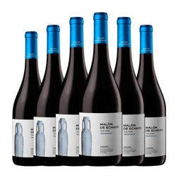 Malón de Echaide Vinaria Tempranillo Seco Navarra Roble 75 cl Vino Tinto (Caja de 6 unidades)