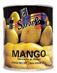 Mango in Syrup (slices) "El Sarape" 820g