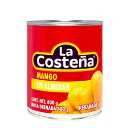 Mango en almíbar (rebanadas) ""La Costeña"" 800g