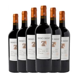 Mano a Mano Tempranillo Vino de la Tierra de Castilla 75 cl Vino Tinto (Caja de 6 unidades)