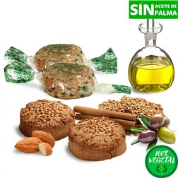 Mantecado à l'huile d'olive et aux amandes AOVE