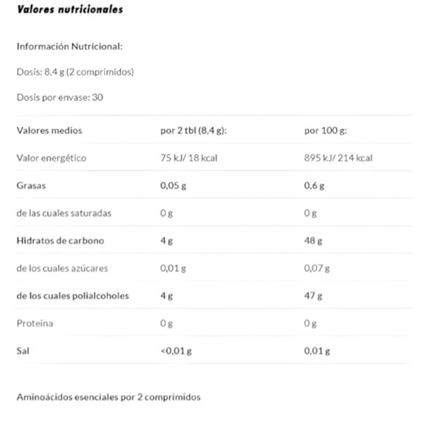 "MAP Chewable 60 Tablets"-detalle