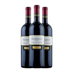 Marani Kondoli Vineyards Saperavi Merlot Kakheti 75 cl Vino Tinto (Caja de 3 unidades)