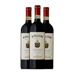 Marchesi de' Frescobaldi Nipozzano Rufina Trocken — Seco Chianti Reserva Media Botella 37 cl Vino Tinto (Caja de 3 unidades)