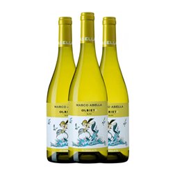 Marco Abella Olbieta Seco Terra Alta 75 cl Vino Blanco (Caja de 3 unidades)