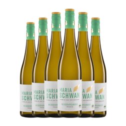 Maria Schwan Qualitätswein Pinot Blanco 75 cl Vino Blanco (Caja de 6 unidades)