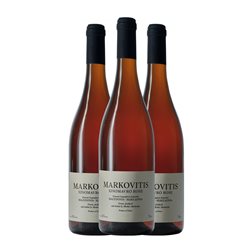 Markovitis Xinomavro Naoussa Rosé — Rosado 75 cl Vino Rosado (Caja de 3 unidades)