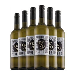 Markus Pfaffmann Pinot Gris 75 cl Sin Alcohol Vino Blanco (Caja de 6 unidades)