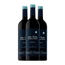 Marqués de Cáceres Excellens Rioja Reserva 75 cl Vino Tinto (Caja de 3 unidades)