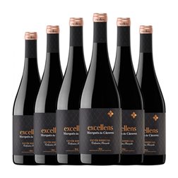 Marqués de Cáceres Excellens Tempranillo Rioja Cuvée, Especial, Colección Privada Crianza 75 cl Vino Tinto (Caja de 6 unidades)