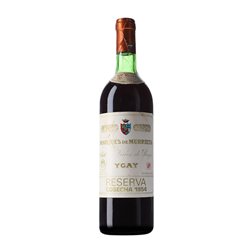 Marqués de Murrieta Ygay Rioja Reserva 1954 75 cl Vino Tinto