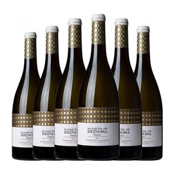 Marqués de Reinosa Tempranillo Seco Rioja Fermentado en Barrica 75 cl Vegano Vino Blanco (Caja de 6 unidades)