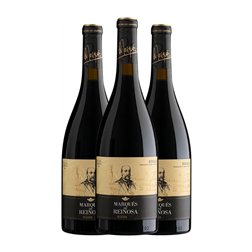 Marqués de Reinosa Tempranillo Seco Rioja Reserva 75 cl Vino Tinto (Caja de 3 unidades)
