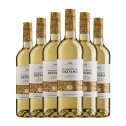 Marqués de Reinosa Tempranillo Semiseco Rioja 75 cl Tapón de Rosca Vino Blanco (Caja de 6 unidades)