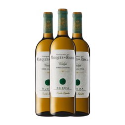 Marqués de Riscal Verdejo Rueda Sobre Lías 75 cl Vino Blanco (Caja de 3 unidades)