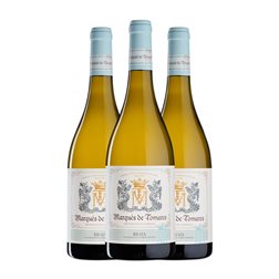 Marqués de Tomares Rioja Barrica 75 cl Vino Blanco (Caja de 3 unidades)
