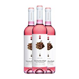 Martín Berdugo Tempranillo Seco Ribera del Duero 75 cl Vegano Vino Rosado (Caja de 3 unidades)