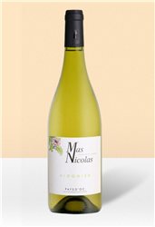 Mas Nicolas - Viognier 2023 - IGP Pays d'Oc (blanc)