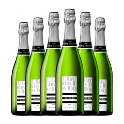 Mas Oliver. J Raventós Roig Brut Nature Cava 75 cl Espumoso Blanco (Caja de 6 unidades)