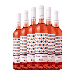 Mas Vicenç Flors I Violes Tarragona 75 cl Vino Rosado (Caja de 6 unidades)