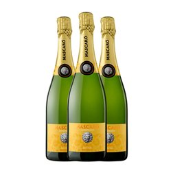 Mascaró Ambrosía Semiseco Cava Reserva 75 cl Espumoso Blanco (Caja de 3 unidades)