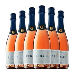 Massana Noya Brut Cava 75 cl Espumoso Rosado (Caja de 6 unidades)