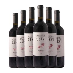 Masseria Cervi Puglia 75 cl Vino Tinto (Caja de 6 unidades)