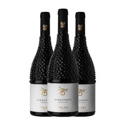 Masseria Tagaro Cinquenoci Primitivo Puglia 75 cl Vino Tinto (Caja de 3 unidades)